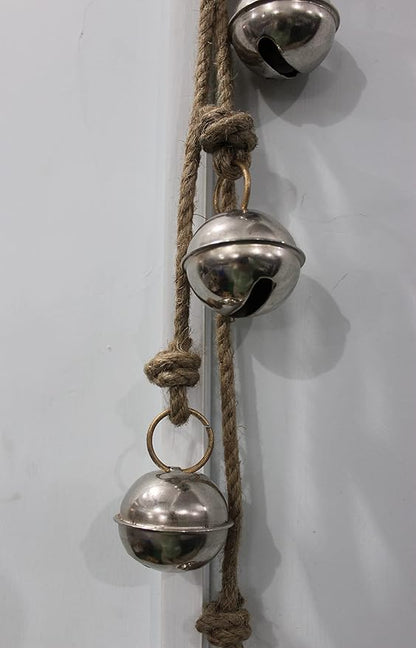 Mango Gifts Vintage Bells Hanging Chimes with Rope Tranquil Wind Chimes for Garden Outdoor and Patio (MGT22)