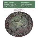 Kunovo Luminous Garden Stepping Stone, Retro Style Outdoor Backyards Pathway Décor Step Stones, Weatherproof Garden Landscaping Decorative Stone (Size : Style2), 58741