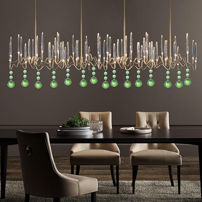 Pack of 10 Green Crystal Ball Prism 30mm Suncatcher Chandelier Prisms Part Decor Rainbow Maker