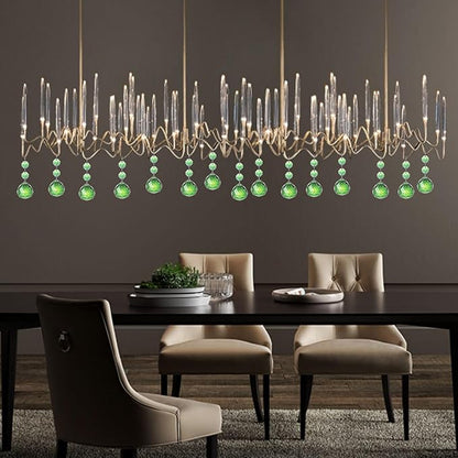 Pack of 10 Green Crystal Ball Prism 30mm Suncatcher Chandelier Prisms Part Decor Rainbow Maker