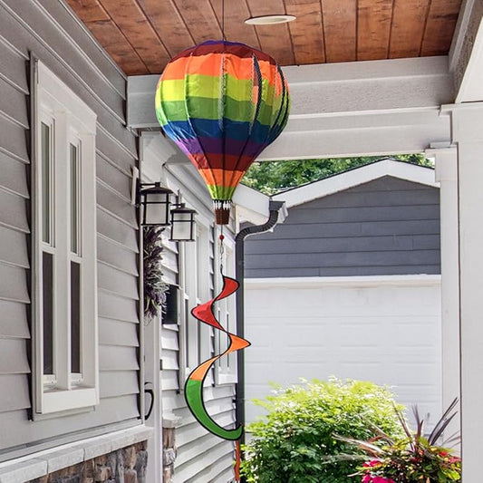 Briarwood Lane Rainbow Deluxe Hot Air Balloon Spinner