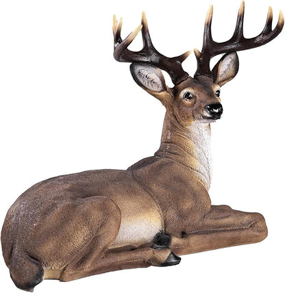 Outdoor Large-Sized Deer Garden Statue,Decorative Sculpture, 23 inches Indoor/Outdoor Garden Decoy Animal Statue Forest Fawn Sculpture