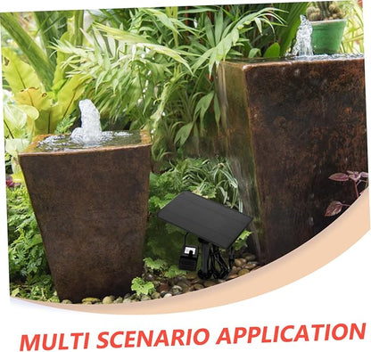 BESPORTBLE Solar Fountain Pump 2.5w for Pond Bird Bath Garden Solar Panel for Outdoor Lights Easy Setup Decorative Water Feature