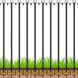 10 Pack 10 FT String Light Poles,Metal with Fork Lights Poles for Outdoor String Light, Rustproof Heavy Duty for Outside Garden,Patio,Wedding,Backyard,Deck,Party