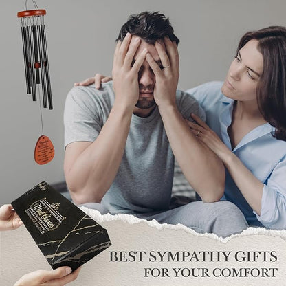 SteadStyle Memorial Gifts for Loss of Grandpa, Memorial Wind Chimes, in Memory of Loved One, Bereavement Gifts, Sympathy Gift for Loss of Grandpa, Home Decor Outdoor Garden Patio