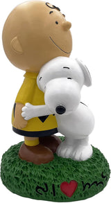 Peanuts® Charlie Brown & Snoopy Hugs Everyday Outdoor Garden Statue, 8" Tall, Officially Licensed Peanuts® Product…