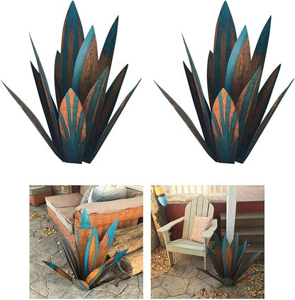 2 Sculpture Statue for Patio Yard Deck