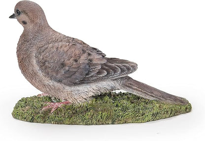 Hi-Line Gift Various Bird on Stump Statues (Mourning Dove)