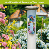 Briarwood Lane Colorful Birdhouses Metal Thermometer