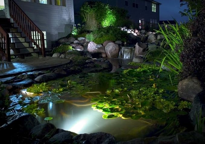 Aquascape LED Pond Garden Landscape Spotlight 6 Watt | Submersible | 12 Volt | 5 Year Limited Warranty