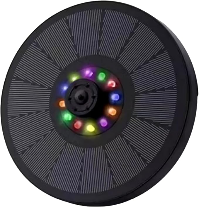 Floating Solars Bird Bath Water Fountains Light Garden Waterfalls Fountains Pond Panel Powered Water Pumps Garden Oxygenation Pumps for Pond