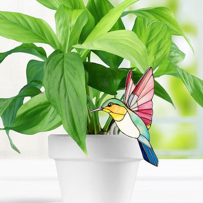 Hummingbird Gifts for Women Mom Grandma, Hanging Planter for Indoor Outdoor Garden, Bird Lover Plant Decor, Mothers Day Birthday Gifts from Daughter Son(19)
