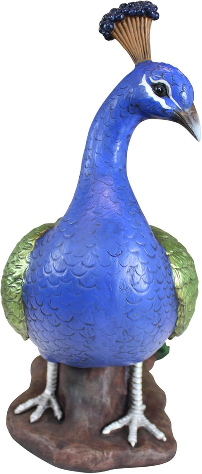 Design Toscano The Regal Peacock Garden Sculpture