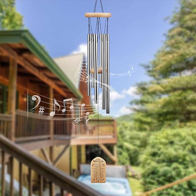 Wedding Gift for Mother of The Bride, Mother in Law Gift from Son in Law, Mother of Bride Wedding Wind Chime, Mother in Law Wedding Keepsake