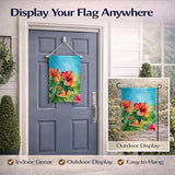 Caroline's Treasures Hawaii Hawaiian Hibiscus in Watercolor Garden Flag Mailbox Flag Decorative Yard Flag Banner Outside Patio Artwork Yard Flower Beds, Garden Size, Multicolor
