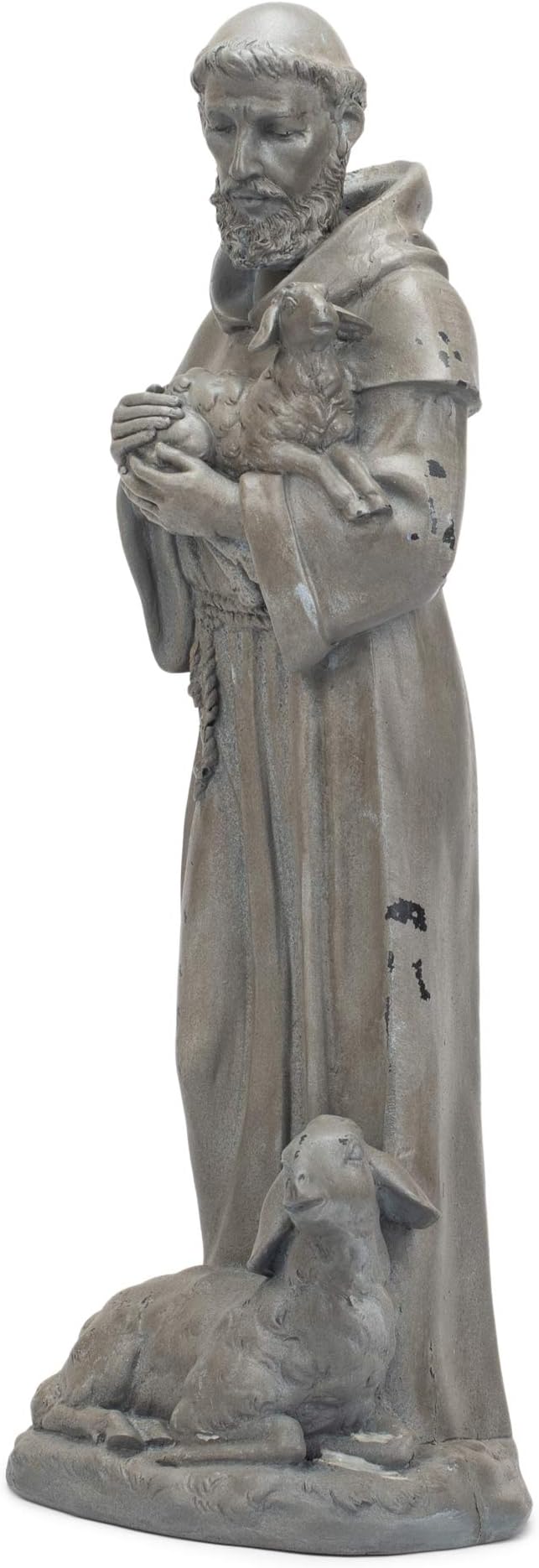 Roman 15.25" H Saint Francis Garden Statue