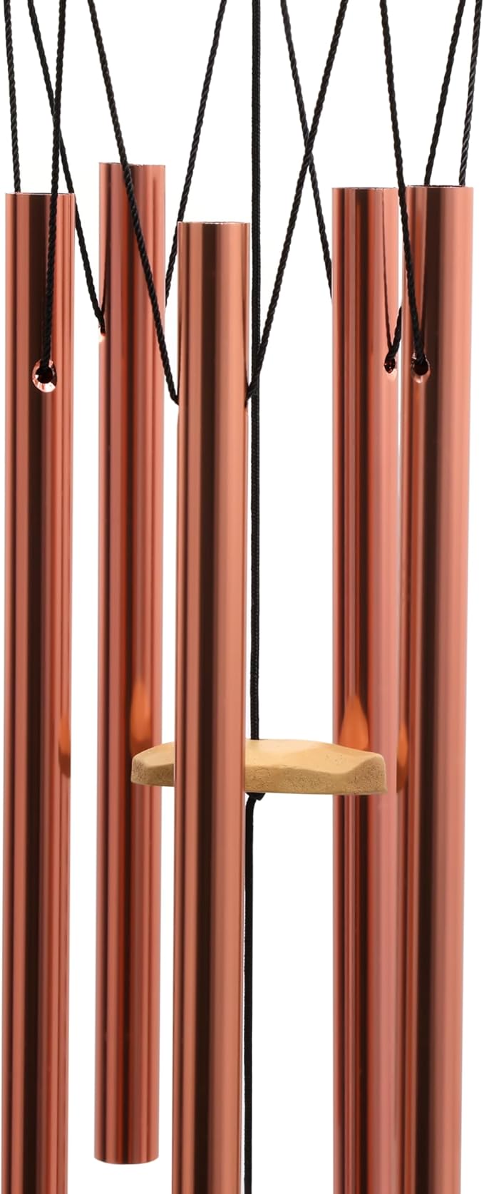Squirrel Wind Chimes for Outside Resin Hanging Decor for Outdoor Patio Backyard Porch Home or Garden Decor. 32 Inch Bronze