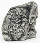 Sleeping Bunny Concrete Garden Statue Cement Animal Figure Cast Stone Bunny Figurine Garden Sculpture Art Decorative Easter Rabbits