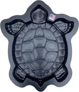 AUTUMN Turtle Stepping Stone Mold - Concrete Cement Mold for DIY Walkway Stepping Stones - Turtle Statue for Garden Decor