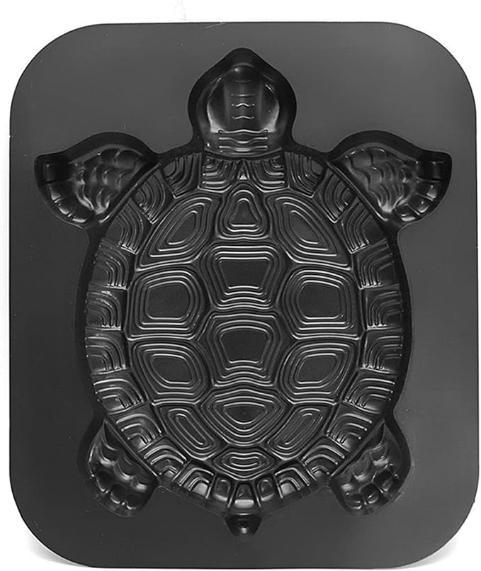 Turtle Concrete Stepping Stone Mold, Cement Step Mold, Concrete Stepping Stone Molds Reusable, Turtle Molds for Garden Rock Walkway