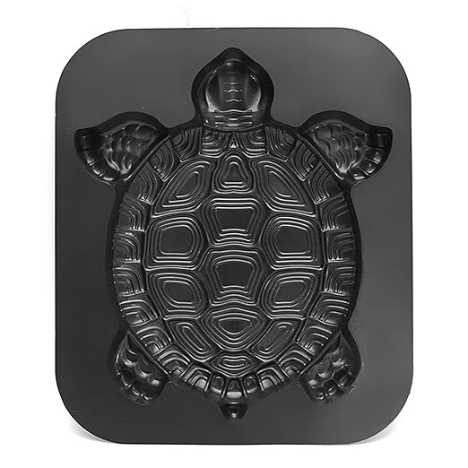 ABS Turtle Shape Stepping Stone Mold, DIY Garden Lawn Pathmate Paving Pavement Paver Turtle Garden Decor