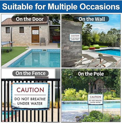 Swim At Your Own Risk Lifeguard Is Drunk Again Pool Rules Tin Sign Pool Patio Wall Decor for Pool Beach Water Park Decor Outdoor 8 x 12 inch