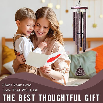 Mothers Day Aunt Gifts, Best Auntie Ever 32" Wind Chimes, Aunt Birthday Gifts, Best Auntie Gift Ideas from Niece, Cool for Aunts, Funny Aunties Windchimes from Nephew