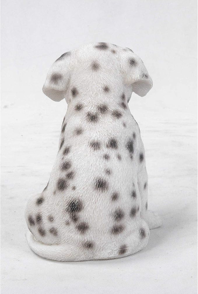 HI-LINE Dalmatian Puppy Outdoor Garden Statue - 6.5"
