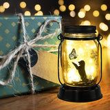 kyoryuger Dog Solar Lanterns Retriever Dog Solar Lights Golden Retriever Gifts for Women Men Dog Lovers Gifts Decorative Hanging Dog Lanterns with Stake for Yard Garden Decor Outdoor Dog Light