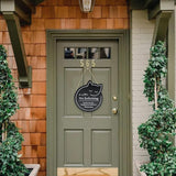 Handook No Soliciting Sign for House Funny Metal No Soliciting Yard Sign (Hang-2)