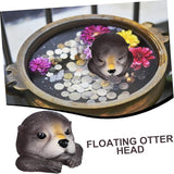 BESPORTBLE Floating Resin Art Decorative Sculpture for Garden Statue for Outdoor Spaces Effortless Installation and Weather Resistant Design for Enhancing Natural Beauty