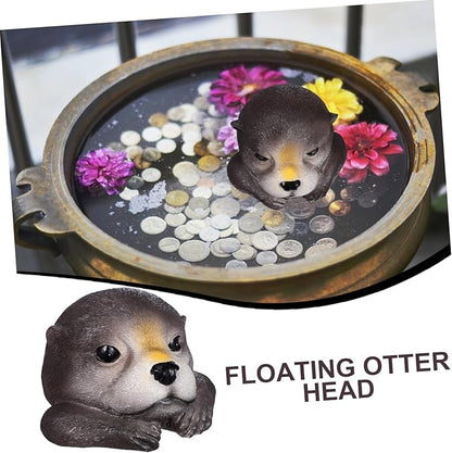 BESPORTBLE Floating Resin Art Decorative Sculpture for Garden Statue for Outdoor Spaces Effortless Installation and Weather Resistant Design for Enhancing Natural Beauty