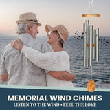 Woodstock Chimes Signature Collection, Chimes of Bach, 28'' Famous Melodies Wind Chimes for Outdoor, Patio, Home or Garden Décor (CBWSI)