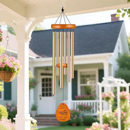 Gifts for Mom, Moms Wind Chimes, Best Gift for Mom Birthday Gifts from Daughter Son, Love Reminder Gifts for Mother