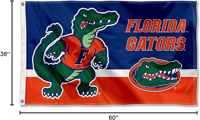 College Flags & Banners Co. Florida Gators 3x5 Banner Flag