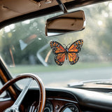 Monarch Butterfly Acrylic Suncatcher, Boho Suncatchers for Window Hangings, Stained Glass Effect Indoor Outdoor Garden Decor for Butterfly Lover, Gifts for Mother's Day, Mom, Grandma, Wife, Women