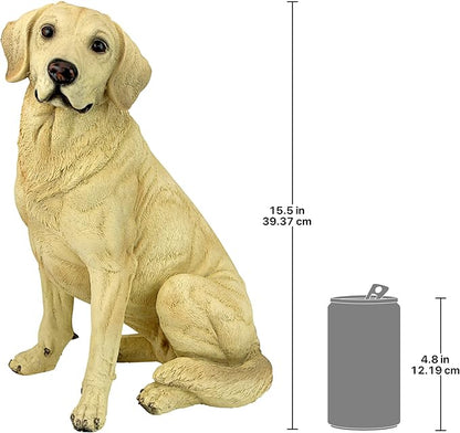 Design Toscano Golden Labrador Retriever Dog Statue