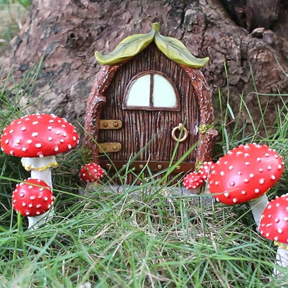 Outdoor Statues Garden Decoration Yard Sculpture Figurine Statuette,Resin Statues Gardening Supplies,Trees Decoration Garden Accessories,Garden Statuary Ornament Outdoor Statue Glow in The Dark
