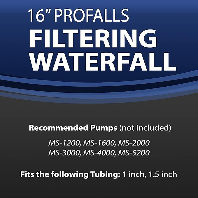 Anjon Professional Waterfall Filter 16" Biological Waterfall Filter