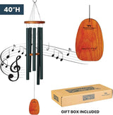 Woodstock Chimes Signature Collection, Chimes of Mozart, Large (40'') Wind Chimes for Outdoor, Patio, Home or Garden Décor (MGL)