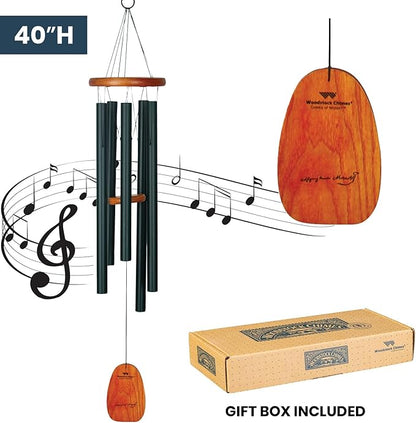 Woodstock Chimes Signature Collection, Chimes of Mozart, Large (40'') Wind Chimes for Outdoor, Patio, Home or Garden Décor (MGL)
