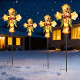 Solar Little Angel, Child Cross Garden Lights for Graves - Angel Wing Memorial Decor, Waterproof Cemetery Solar Stake Lights for Easter, Patio, Yard - Sympathy Gifts for Loved Ones1.