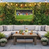 Artificial Grass Wall Panels, 40"x 40" Boxwood Hedge Wall Panels with UV Protection, Privacy Screen Fence, Greenery Wall Backdrop for Indoor Outdoor Garden Fence Backyard Decor