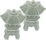 Yardwe 10pcs Stone Pagoda Statue Mini Pagoda Model Zen Sculpture Garden Ornament Home Decor