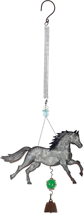 Sunset Vista Designs Farm Fresh Horse Bouncy Hanging Decoration