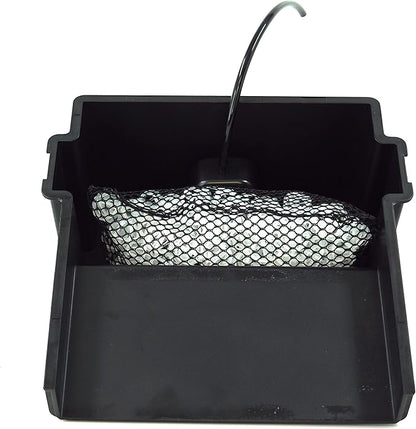 HALF OFF PONDS 10-Inch Filtering Waterfall Spillway Kit for Ponds and Waterfall Streams up to 1,000 gallons. Includes 500 GPH (45w) Pump, Waterfall Box, Filter Media, and 10 FT Tubing.