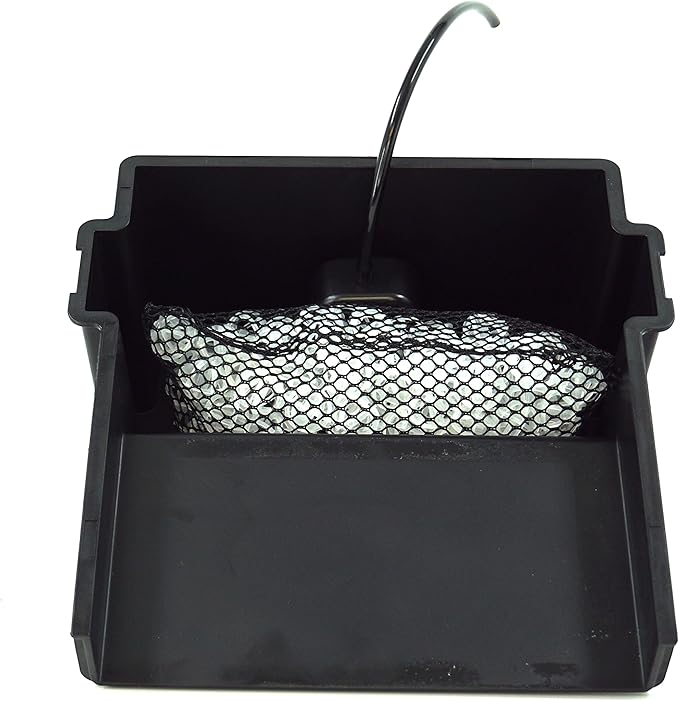 HALF OFF PONDS 10-Inch Filtering Waterfall Spillway Kit for Ponds and Waterfall Streams up to 1,000 gallons. Includes 500 GPH (45w) Pump, Waterfall Box, Filter Media, and 10 FT Tubing.