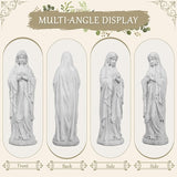 Virgin Mary Praying Statue, Outdoor 30 Inch Tall Large Religious Garden Statue, Blessed Mother Outdoor Statue, Virgen De Guadalupe Statues for Yard, Patio, Home Decor