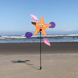 In the Breeze 2563 Starfish Whirligig Wind Spinner for Your Yard or Garden