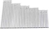 HONBAY 30PCS Silver Wind Chime Tubes Empty Aluminum Tubes Wind Chime kit Parts Supplies for Home Garden Outdoor Hanging Decorations (70/80/90/100/115mm)